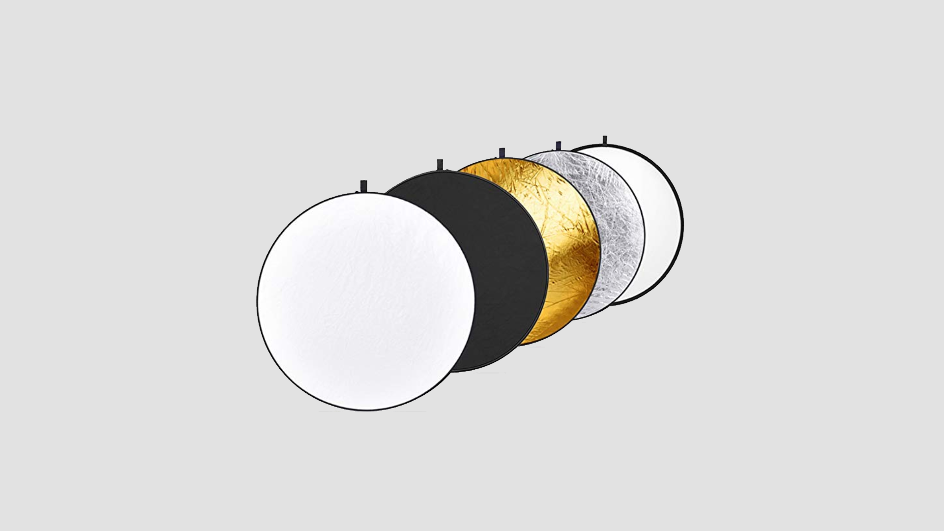 Neewer 5in1 Collapsible MultiDisc Light Reflector Food Photography